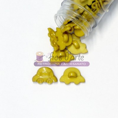 Botão Carro com pé (16x11mm)