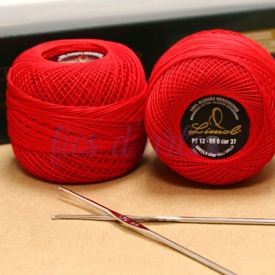 Linha Crochet nº 12 (Limol) - cores lisas