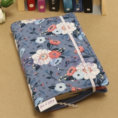 Capa para livros de bolso ajustável com elástico #101