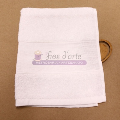 Pano Cozinha em turco para bordar ponto cruz (50x50cms)