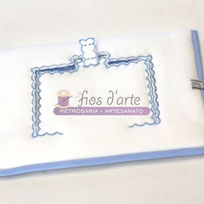 Porta-toalhetes para pintar (25x16cms)