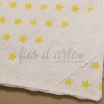 Doudou/ Naninha Orelhinhas para bordar ponto cruz #13 (Fios d'arte)