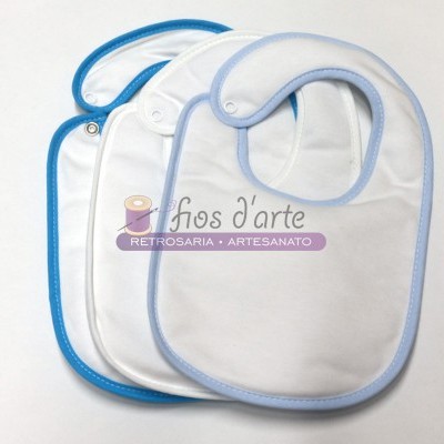 Babete com mola para pintar/bordar