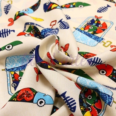 Tecido Sardinhas #03 (minimate)