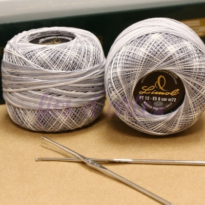 Linha Crochet nº 12 (Limol) - cores matizadas/ multicolor