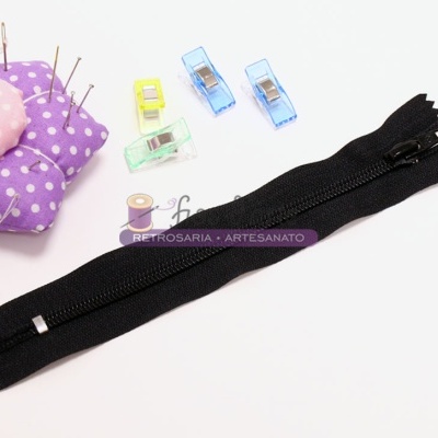 Fecho de correr malha 5mm (16cms)