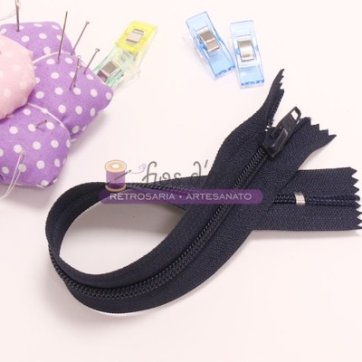 Fecho de correr malha 5mm (25cms)