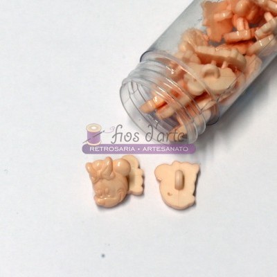 Botão Ratinha com pé (15x12mm)