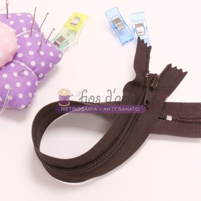 Fecho de correr malha 5mm (25cms)