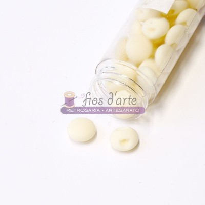 Botão redondo mate (12mm)