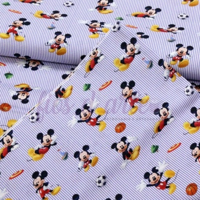 Tecido Mickey Jogos