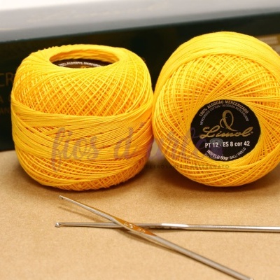 Linha Crochet nº 12 (Limol) - cores lisas
