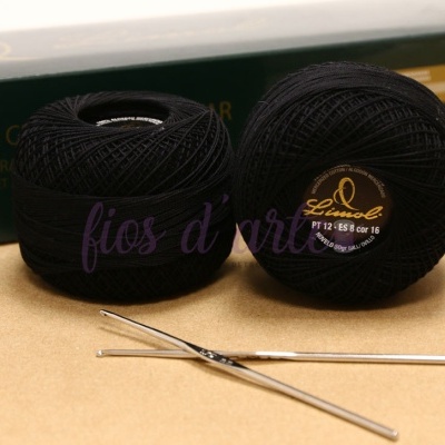 Linha Crochet nº 12 (Limol) - cores lisas