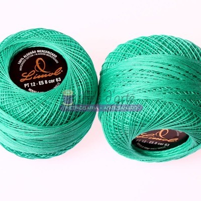 Linha Crochet nº 12 (Limol) - cores lisas