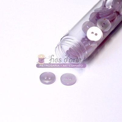 Botão redondo 2 furos (14mm)