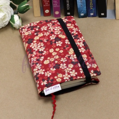 Capa para livros de bolso ajustável com elástico #202