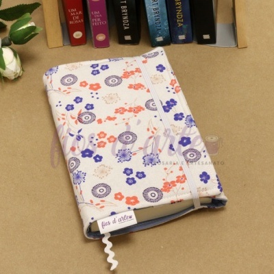 Capa para livros de bolso ajustável com elástico #201
