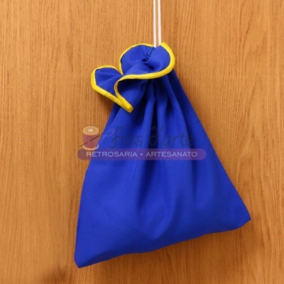 Saco de pão com cordão (45x37cms)