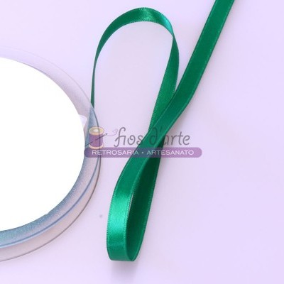 Fita cetim lisa dupla face (8mm)