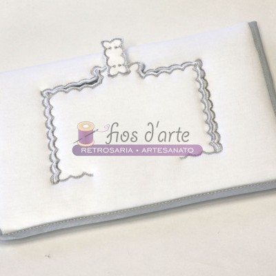 Porta-toalhetes para pintar (25x16cms)