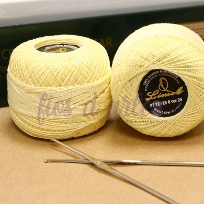 Linha Crochet nº 12 (Limol) - cores lisas