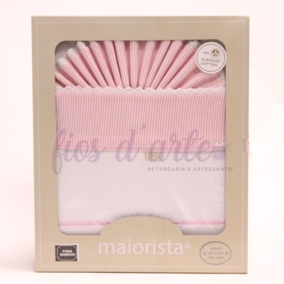 Jogo de cama Risquinhas para bebé para bordar ponto cruz