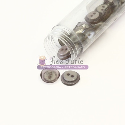 Botão Redondo Brilhante (12mm)