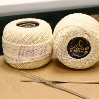 Linha Crochet nº 12 (Limol) - cores lisas