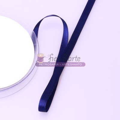 Fita cetim lisa dupla face (8mm)