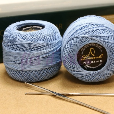 Linha Crochet nº 12 (Limol) - cores lisas