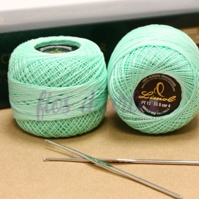 Linha Crochet nº 12 (Limol) - cores lisas