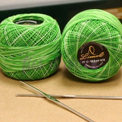 Linha Crochet nº 12 (Limol) - cores matizadas/ multicolor
