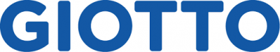 Logotipo da marca GIOTTO em letras azuis