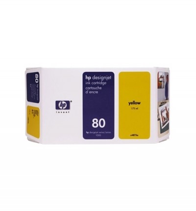 Tinteiro DSJ1050C/1055CM (C4873A) Nº80 Amarelo