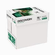 40 Caixas de Papel Fotocopia A4 Discovery 75grs 5x500 ( 18.25€ /Caixa)