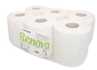 Rolo de Zeta (chamine) laminado 2F c/ 6 rolos de 96mts - Renova