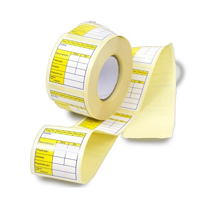 Etiquetas Alimentares Rolos 500un