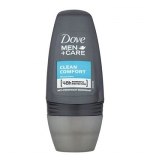 Desodorizante Roll-On DOVE Men Clean Comfort 50ml Pack 3 un