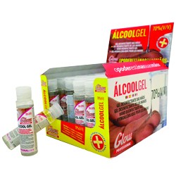 Álcool Gel - 100ml - Gel Desinfetante das Mãos