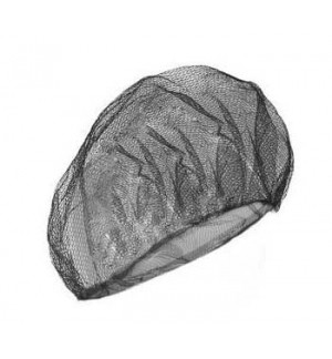 touca de rede preta com faixa elástica