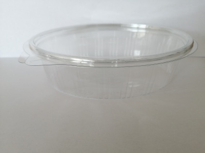 Embalagem  Salada Oval 375cc (PET) - Pack 100