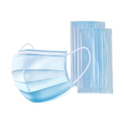 Mascara Descartavel 3 Camadas Alta Protecção CX 50un