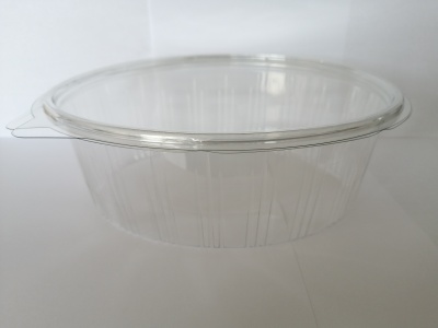 Embalagem Salada Oval 1000cc (PET) - Pack 50