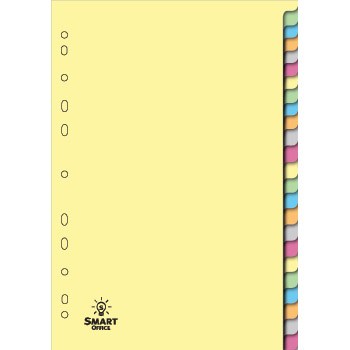 Separadores A4 Cartolina 24un