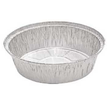 Embalagem Alumínio Redonda Alta P1420 Com Tampa Incluída Pack 100un