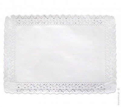 Naperon Retangular 27x21 Pack 250un