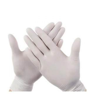 Luvas Latex s / Po Tamanho L 100un