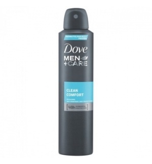 Desodorizante Spray DOVE Men Clean Comfort 250ml Pack 2
