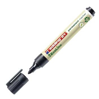 Marcador Permanente Grosso Edding 21 Ecoline Preto 1un