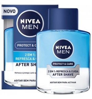 Aftershave Loção NIVEA 2 em 1 Hidrata e Refresca 100ml